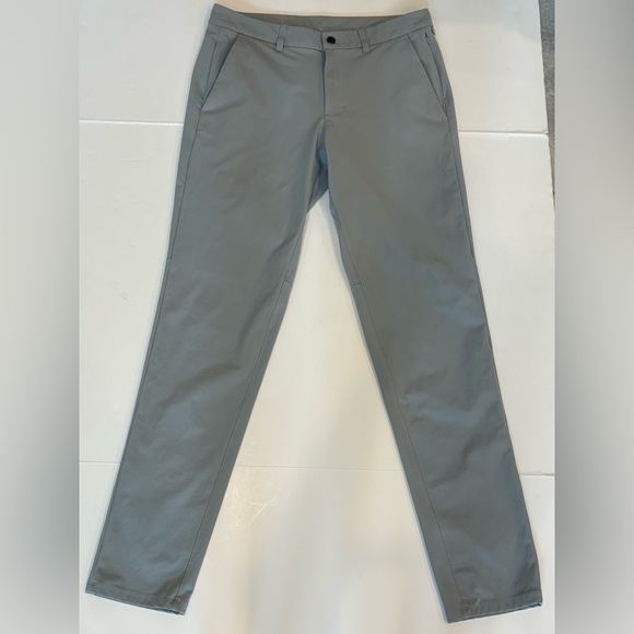 Lululemon Commission Slim-Fit Pant 34" *Warpstreme
Gray Blue Size Medium - Picture 1 of 4